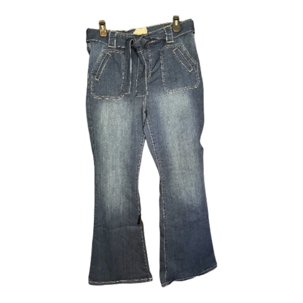 EUC Altar’d State Elise wash trouser bootcut jeans + belt | size 31 - Picture 2 of 8